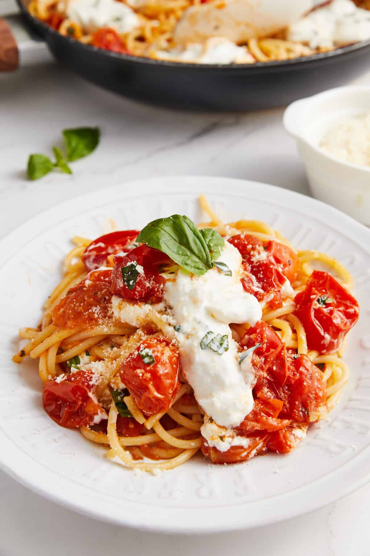 Burrata Pasta - foodfaithfitness
