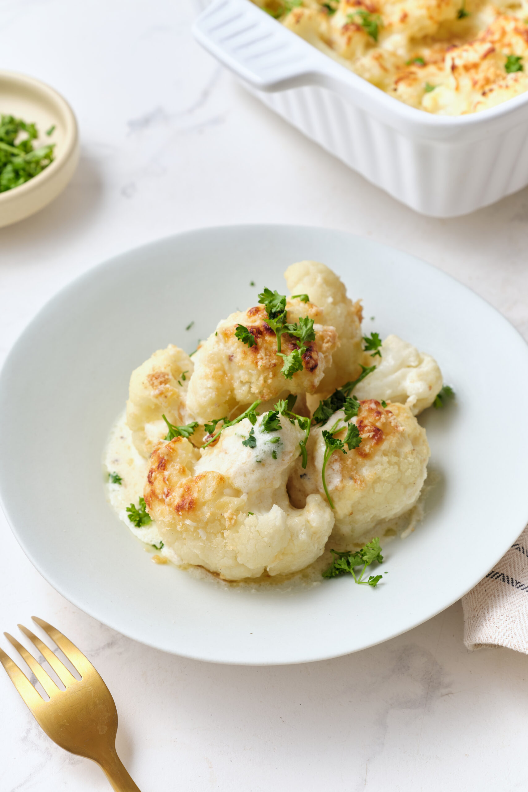 Cauliflower Gratin - foodfaithfitness