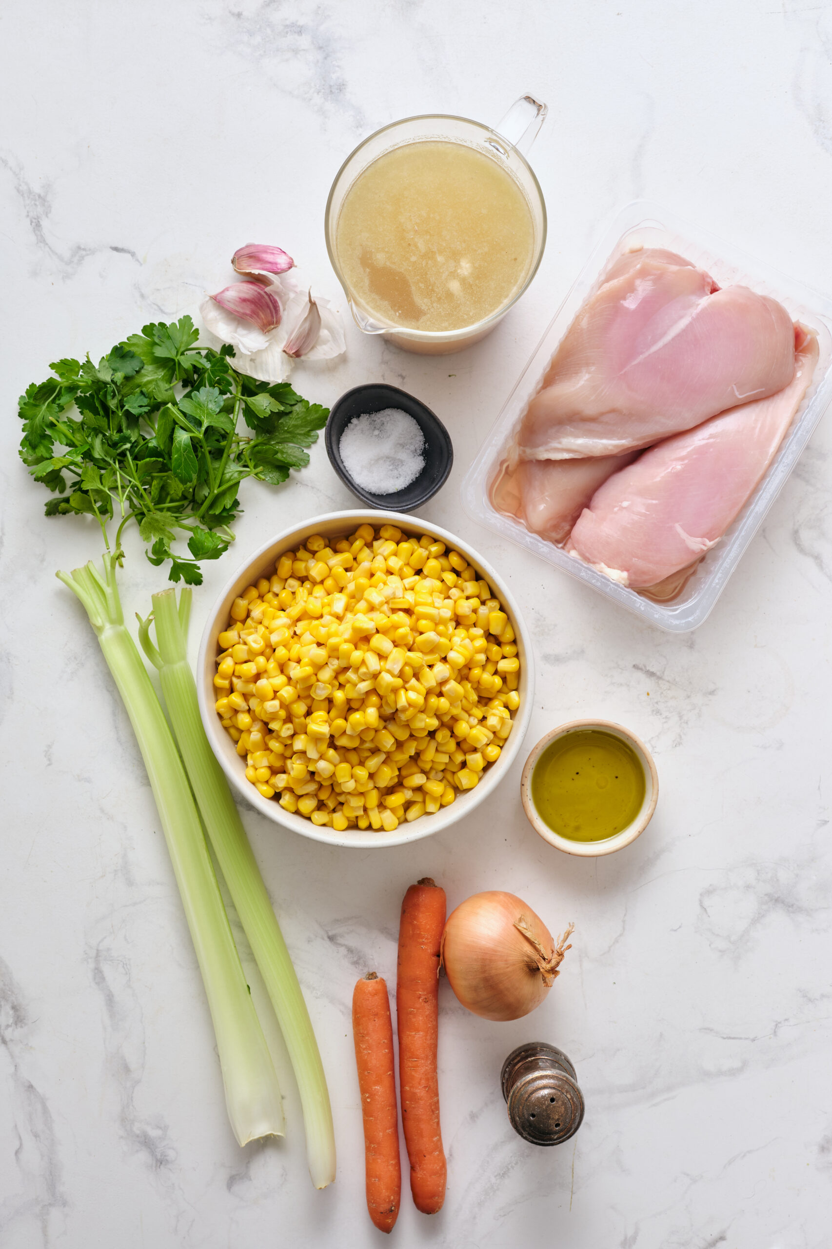 Chicken Corn Soup - foodfaithfitness