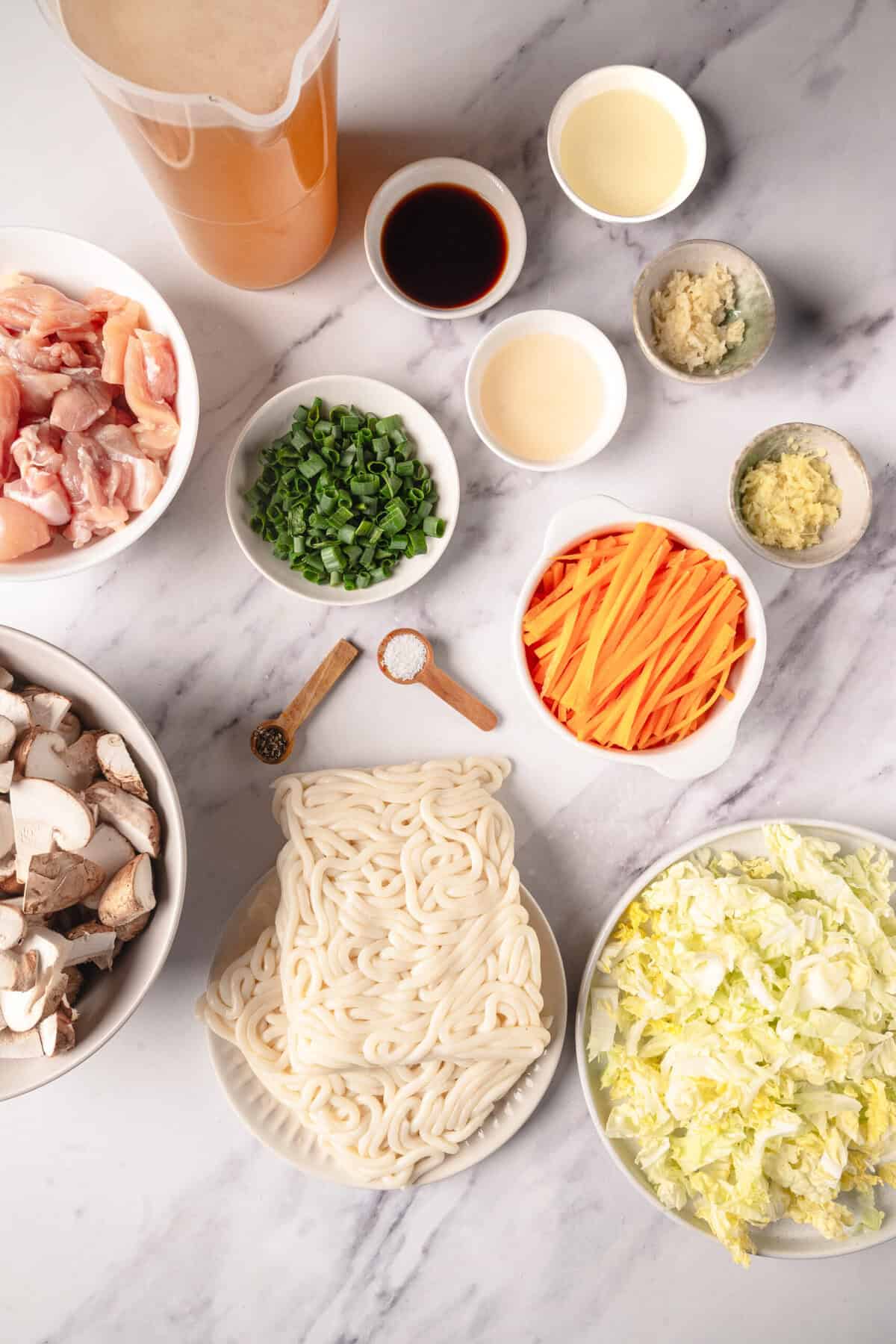 Chicken Udon Soup - foodfaithfitness