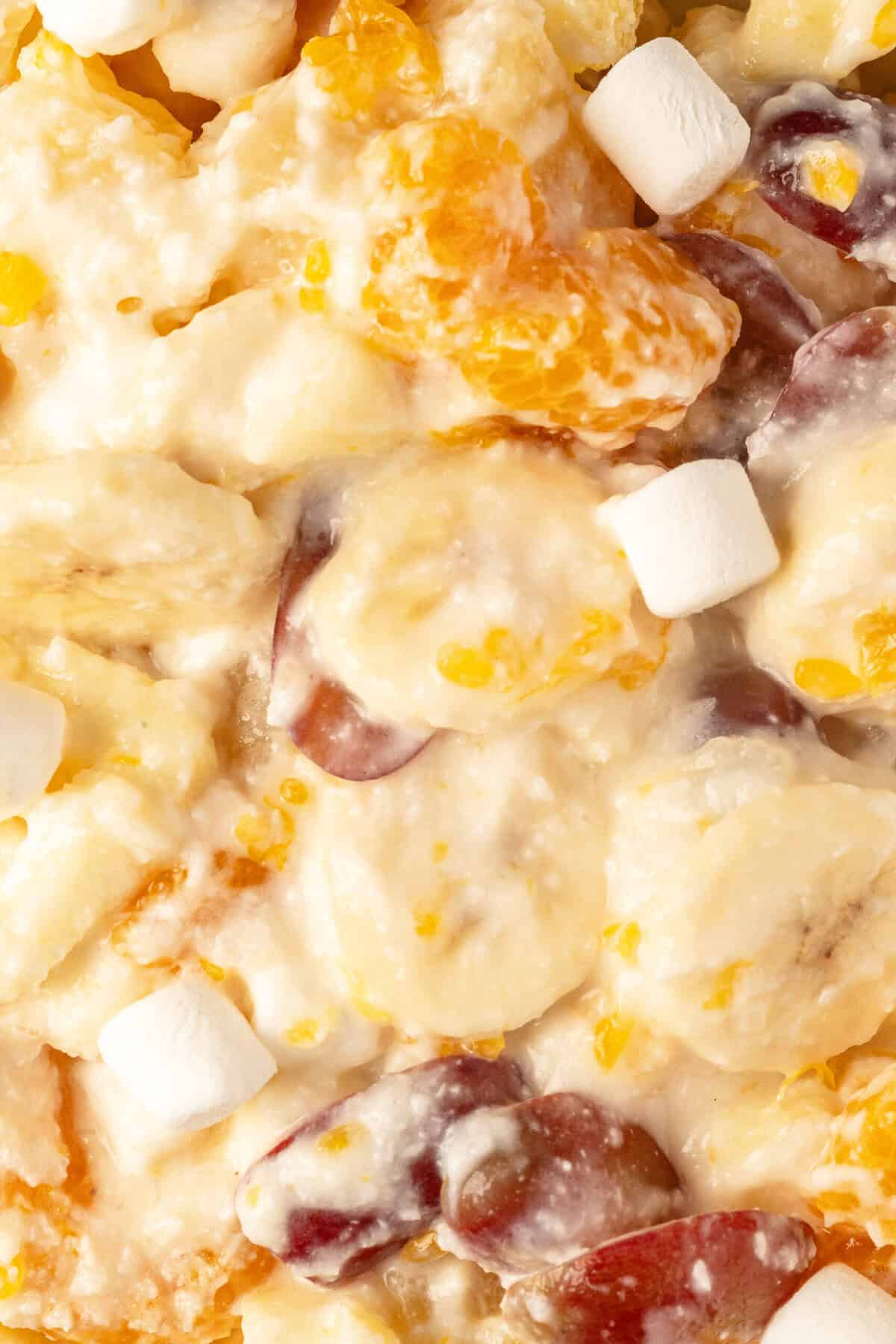 Creamy Fruit Salad - foodfaithfitness