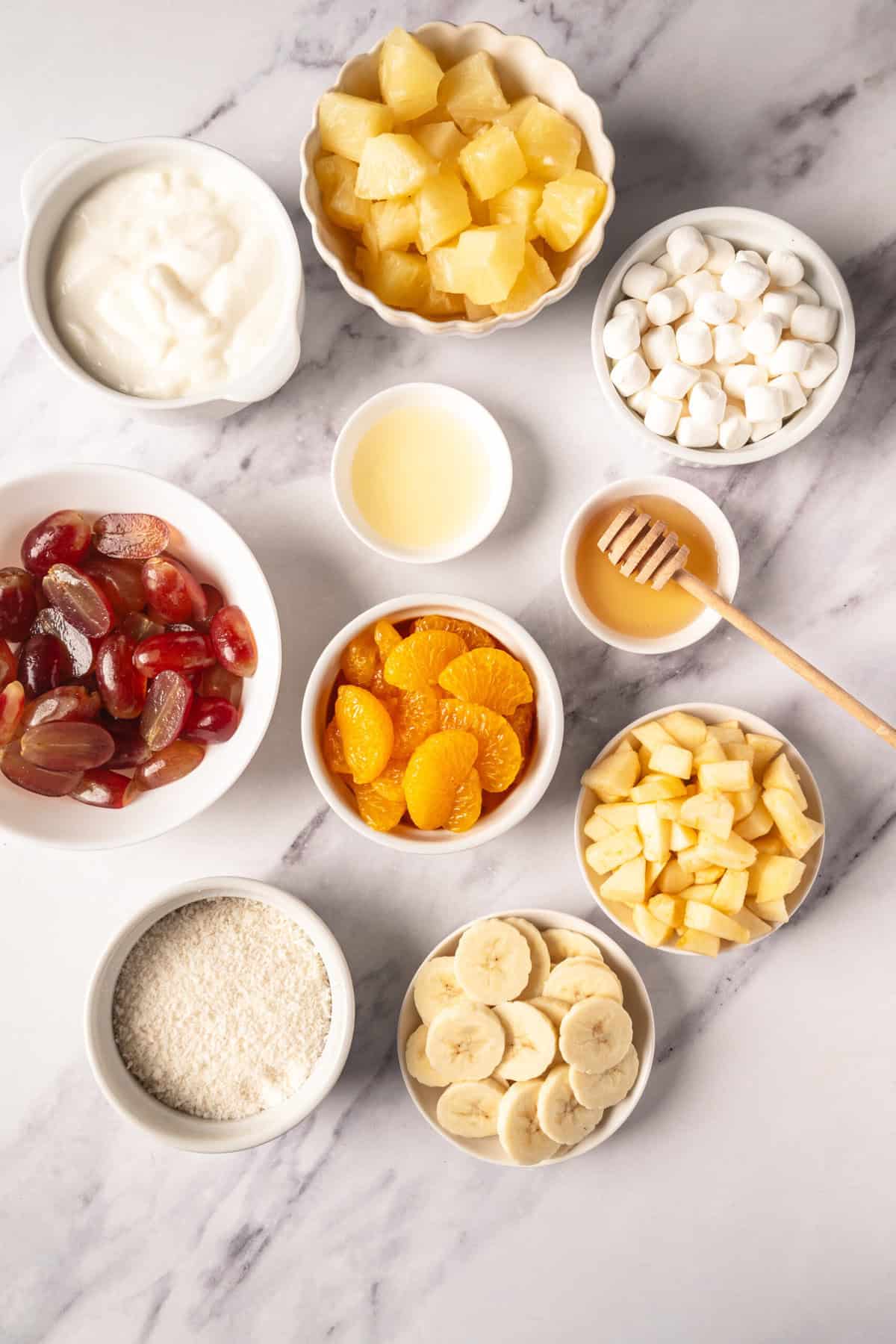 Creamy Fruit Salad - foodfaithfitness