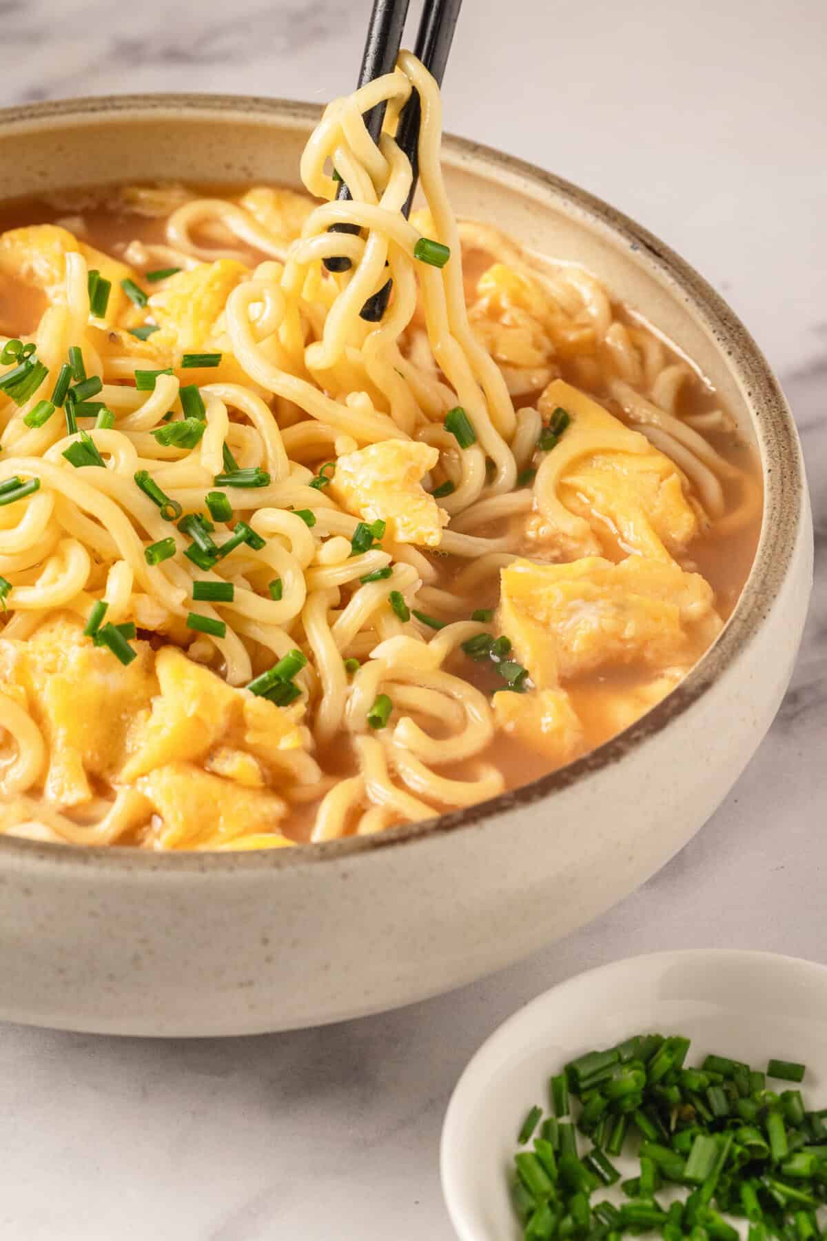 Egg Drop Ramen - foodfaithfitness