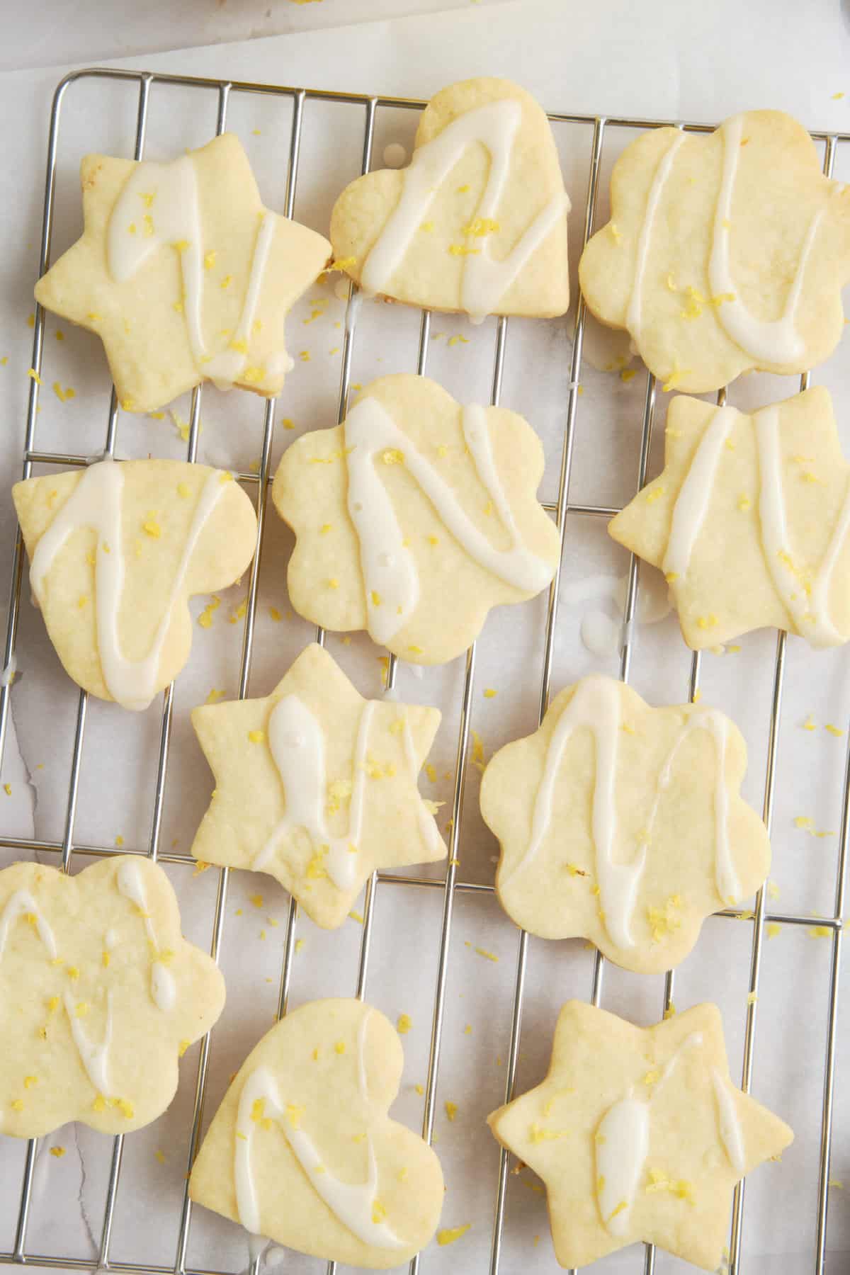 Lemon Shortbread Cookies - foodfaithfitness