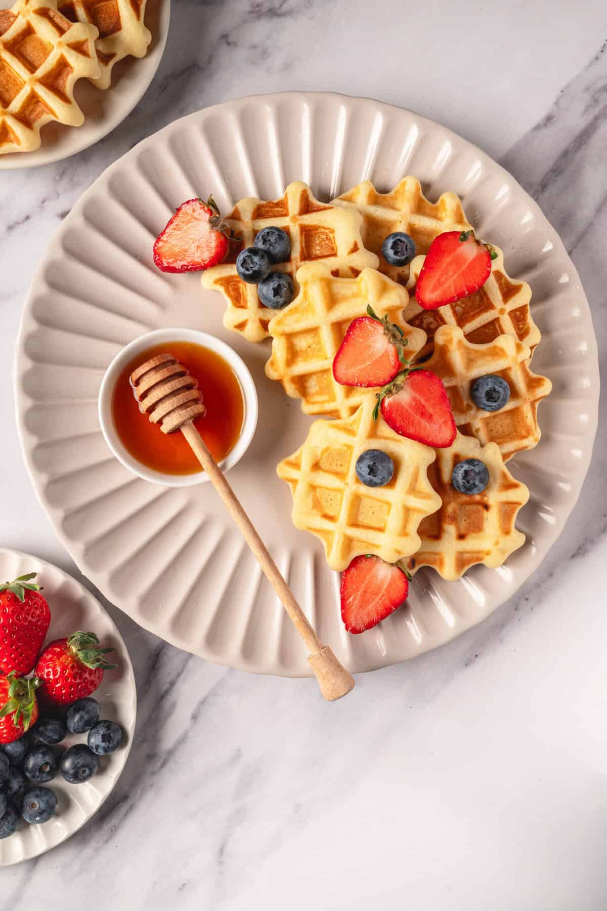 Mini Waffles - foodfaithfitness