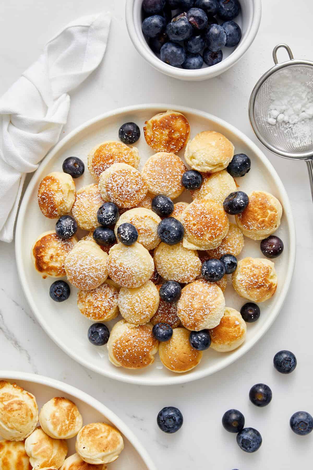 Poffertjes (Dutch Mini Pancakes) - foodfaithfitness