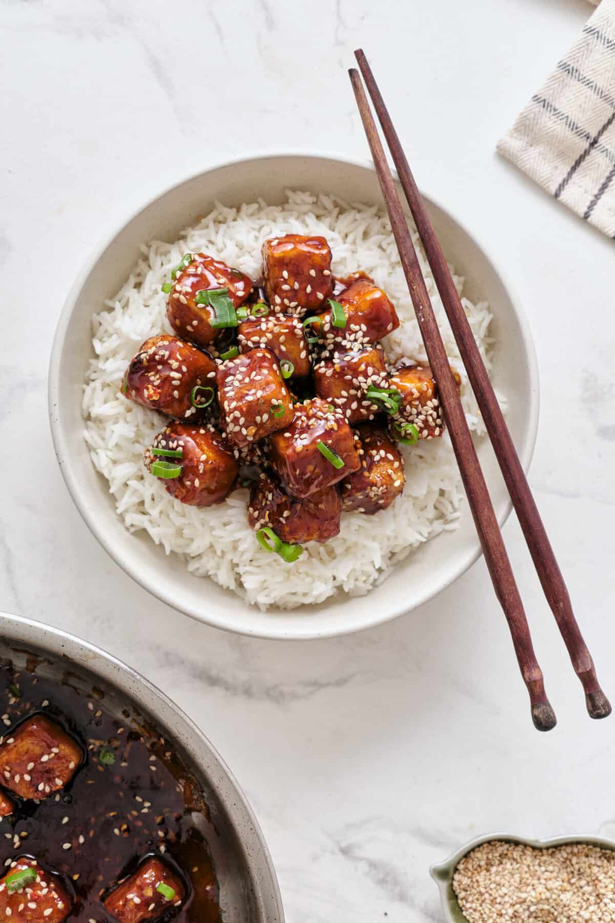 Sesame Tofu - foodfaithfitness