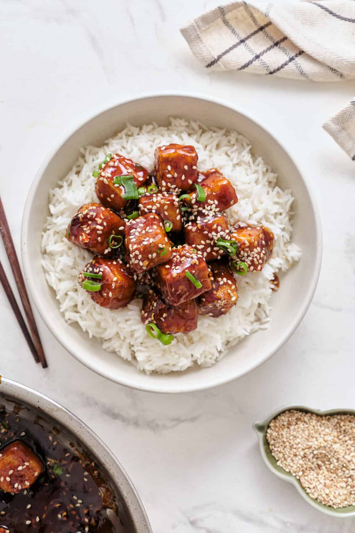 Sesame Tofu - foodfaithfitness