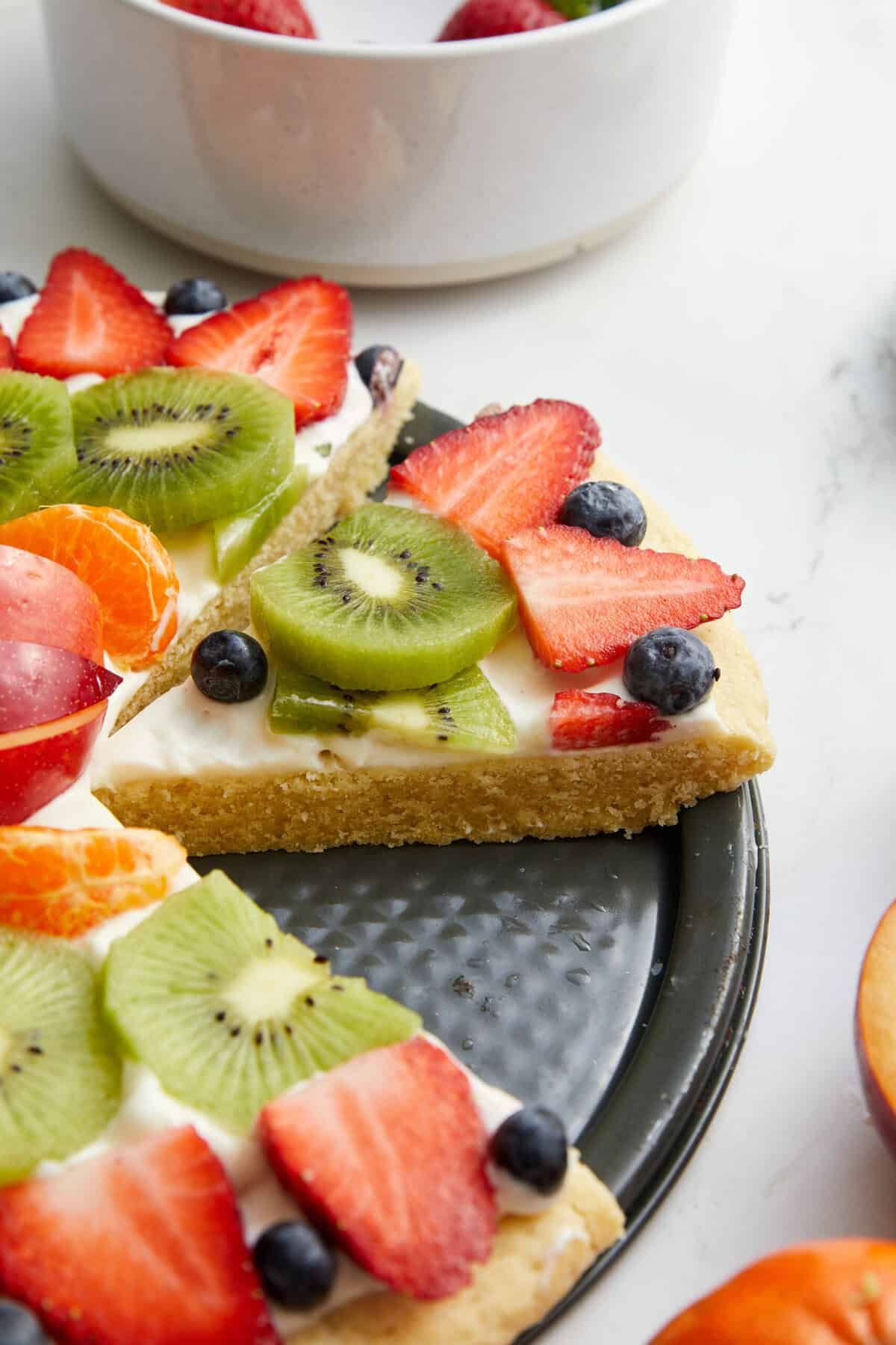 Sugar Cookie Fruit Pizza - foodfaithfitness