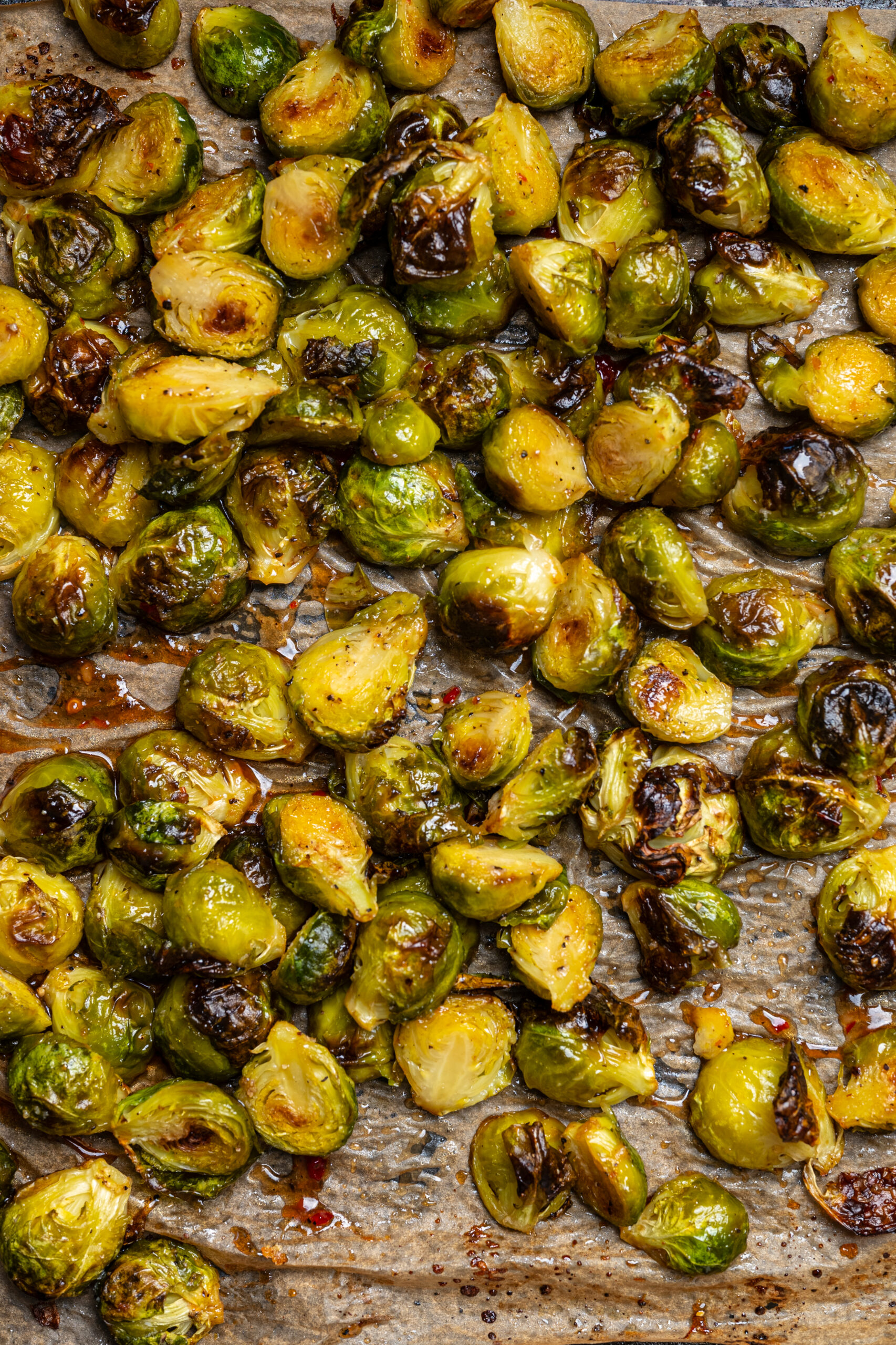 Sweet Chili Brussels Sprouts - foodfaithfitness