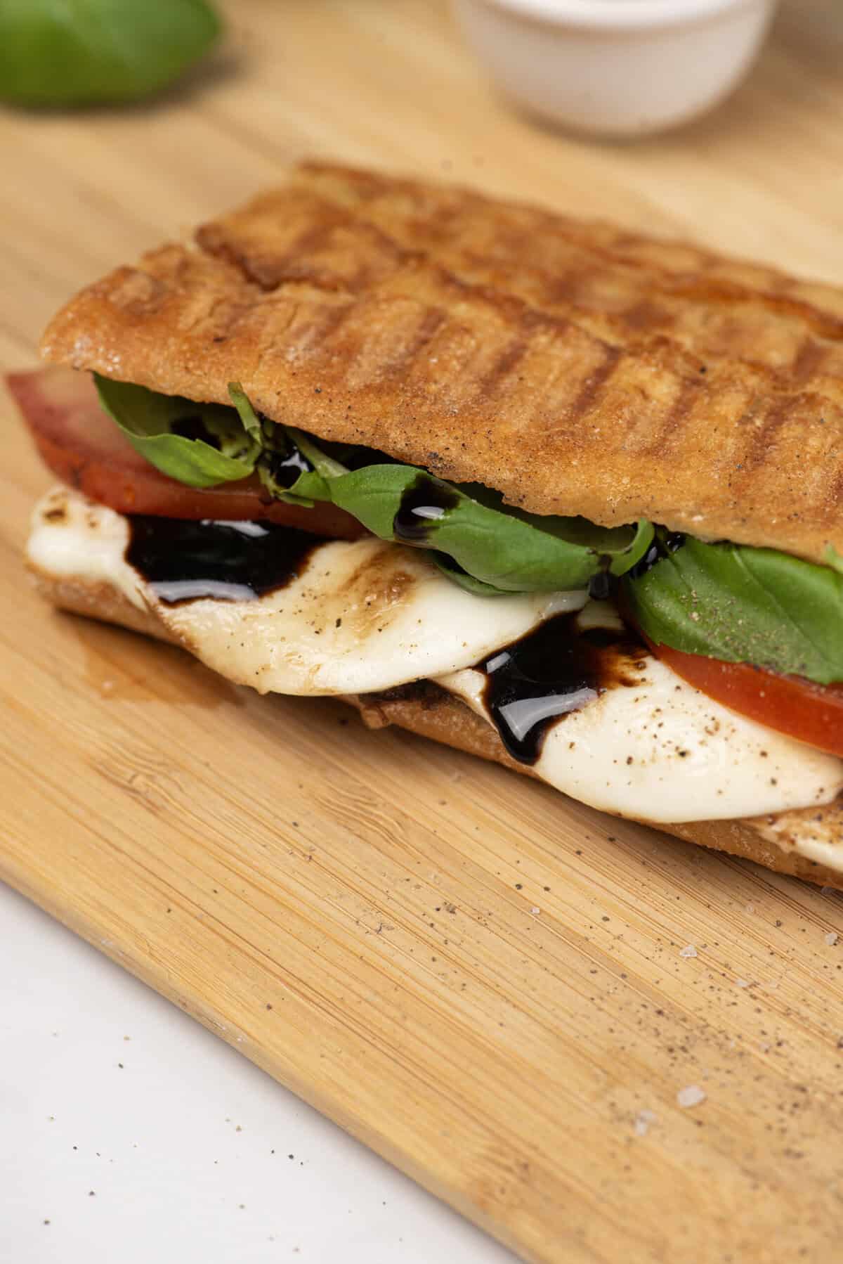 Caprese Panini - foodfaithfitness