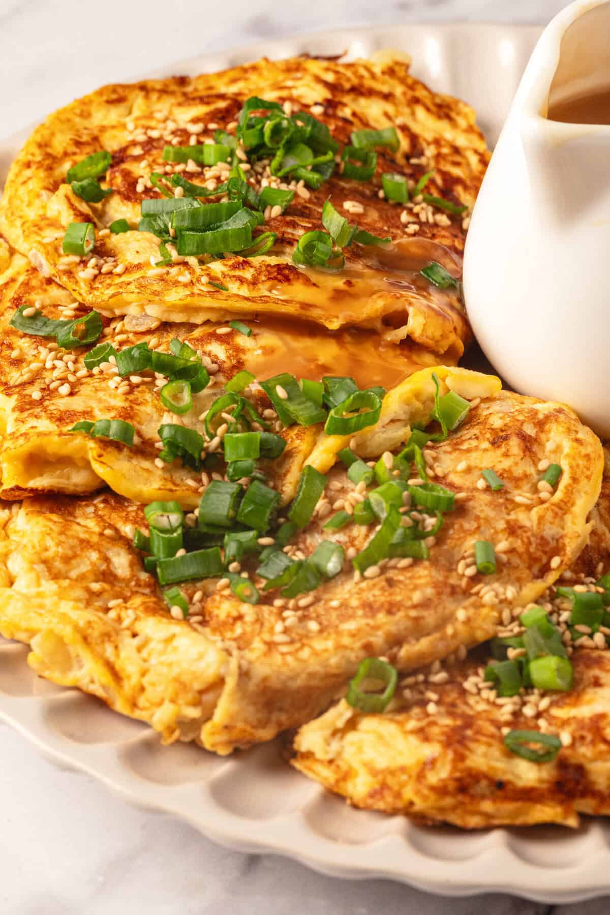 Chicken Egg Foo Young - Foodfaithfittness