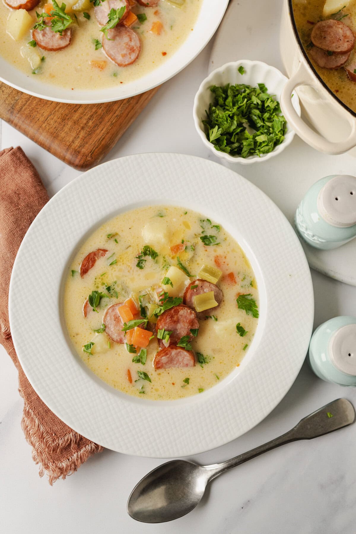 Kielbasa Potato Soup - foodfaithfitness