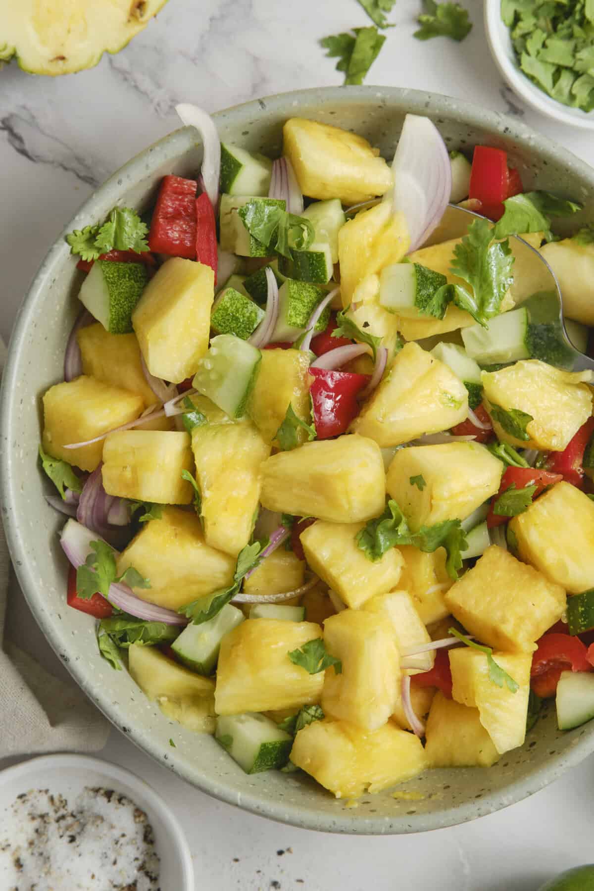Pineapple Salad - foodfaithfitness