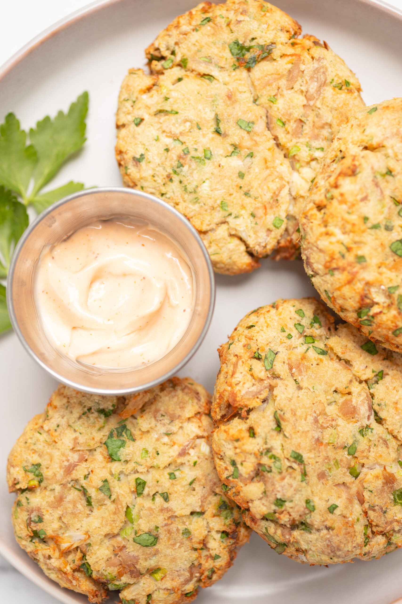Air Fryer Crab Cakes - foodfaithfitness