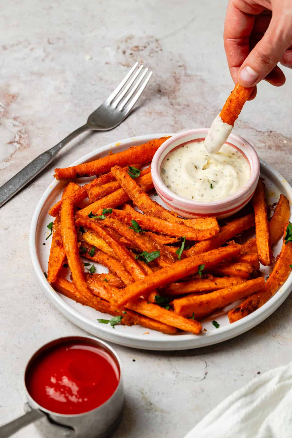 Carrot Fries - foodfaithfitness