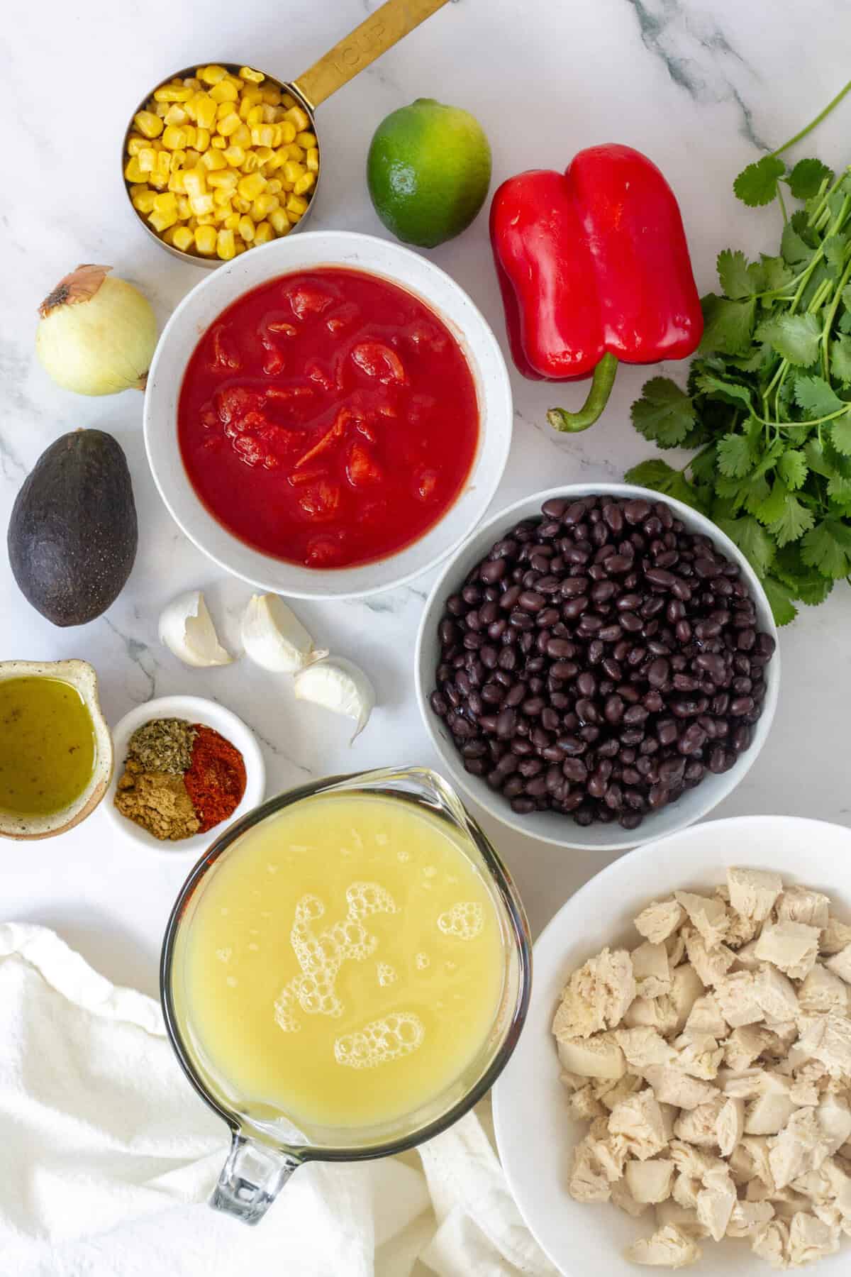 Chicken black bean soup - foodfaithfittness