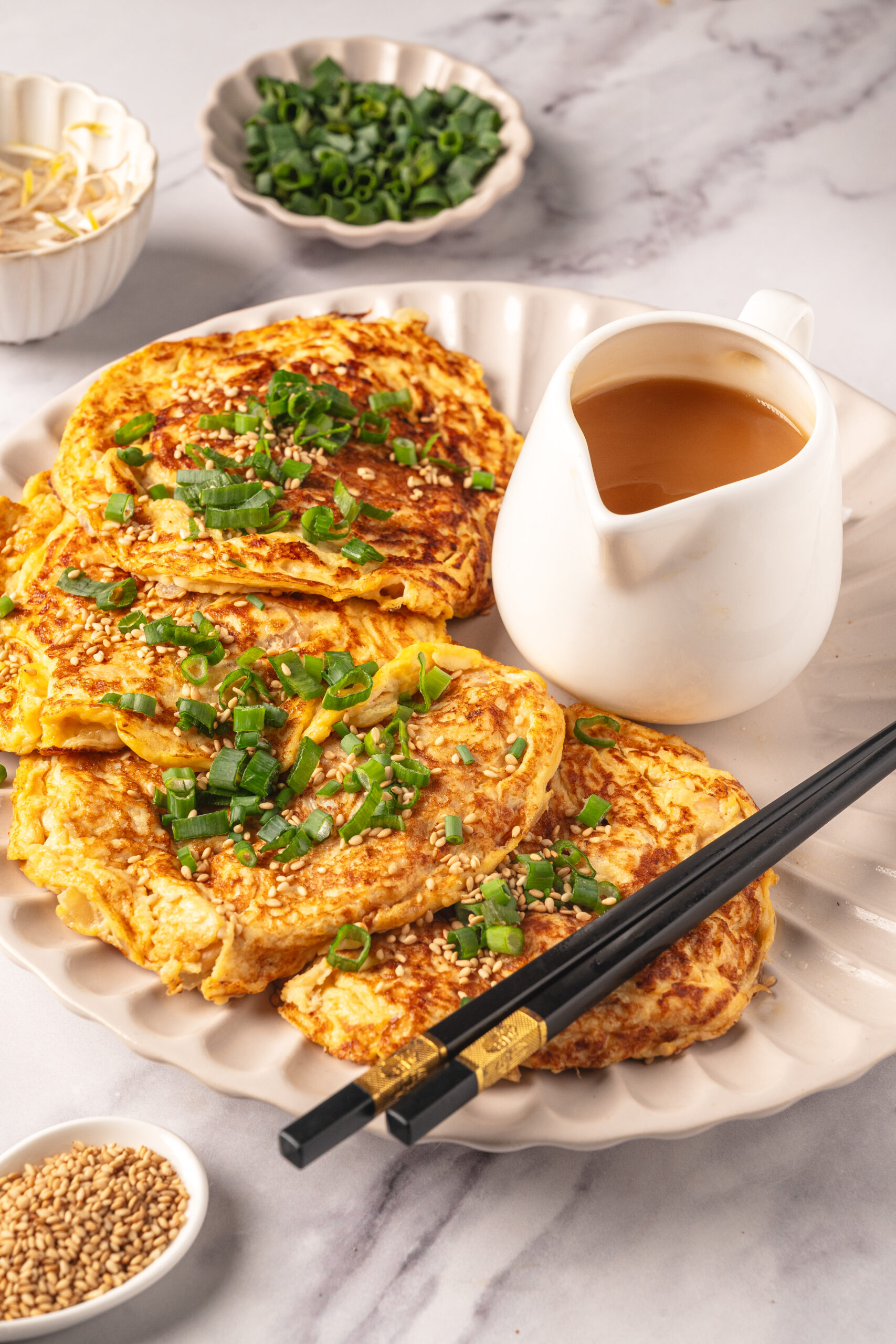 Chicken Egg Foo Young - Foodfaithfittness