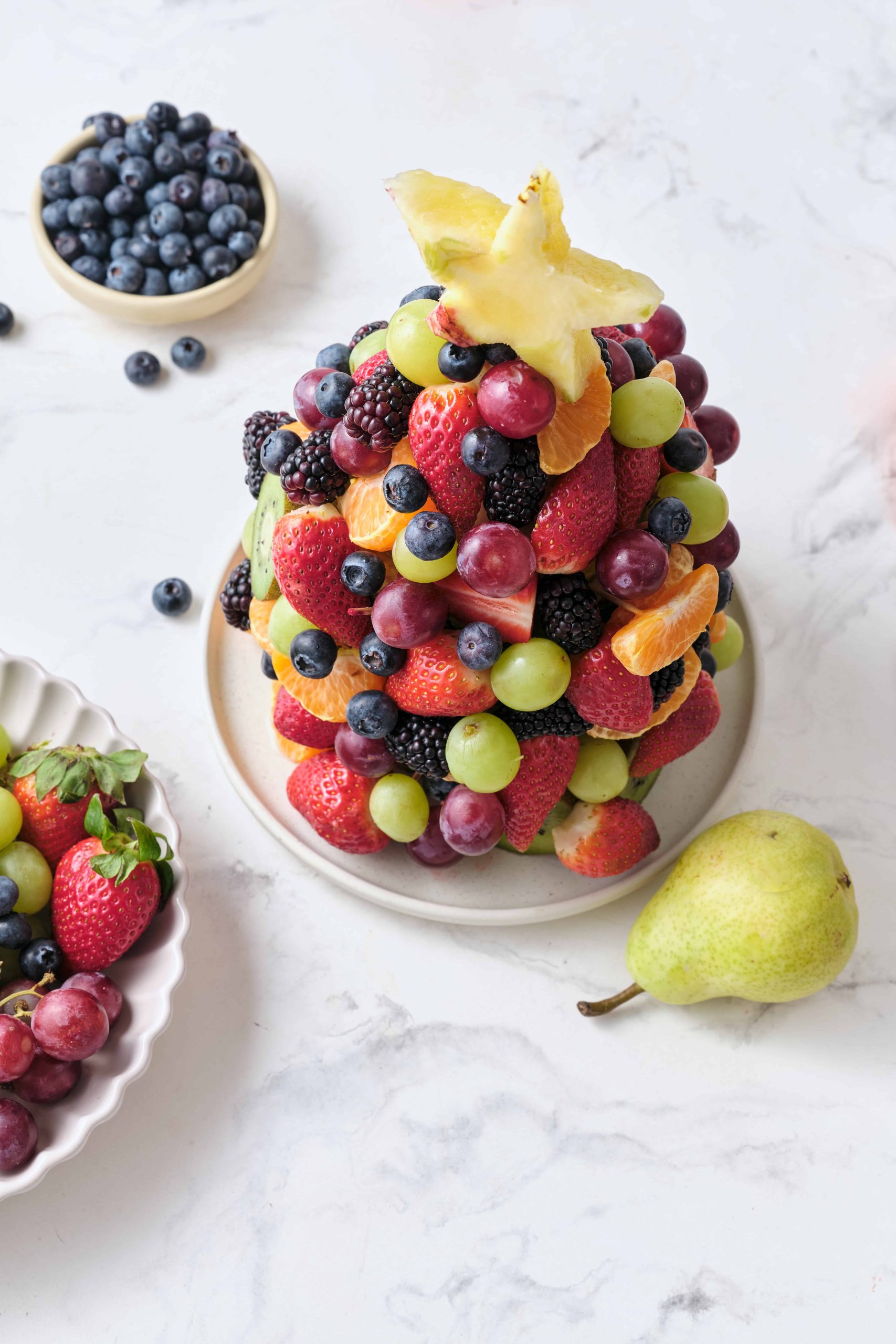 Fruit Christmas Tree - Foodfaithfittness