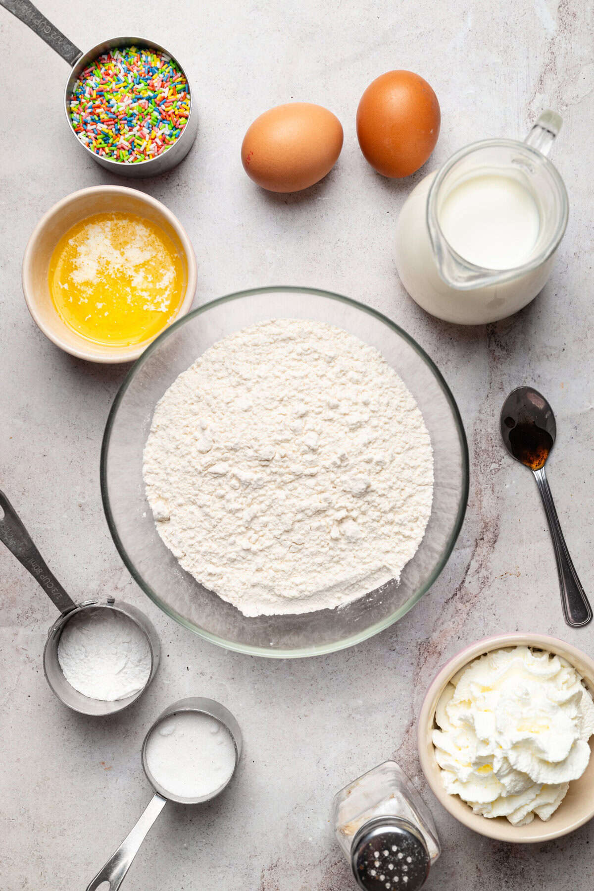 Funfetti Pancakes - foodfaithfitness