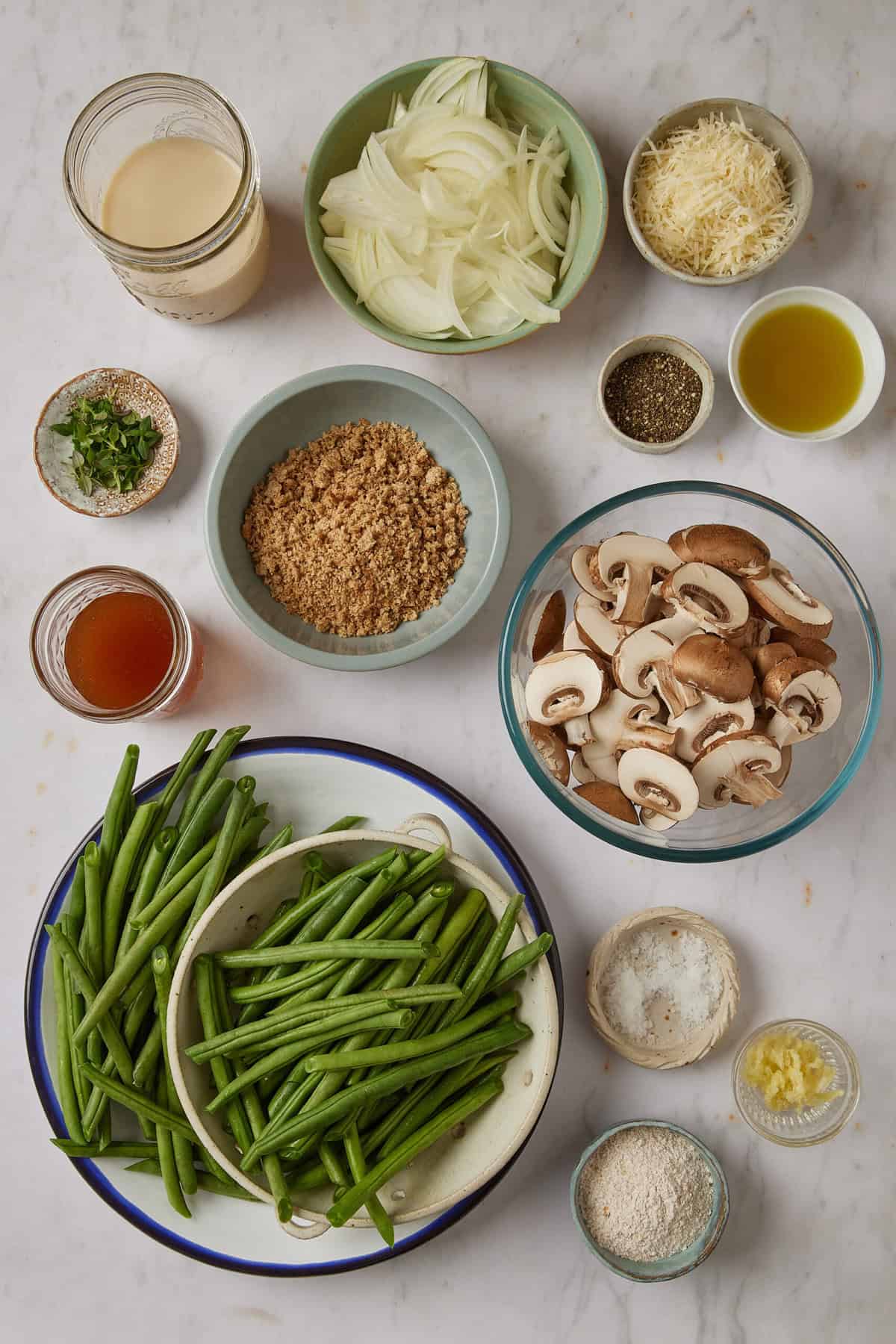 Healthy Green Bean Casserole - foodfaithfitness