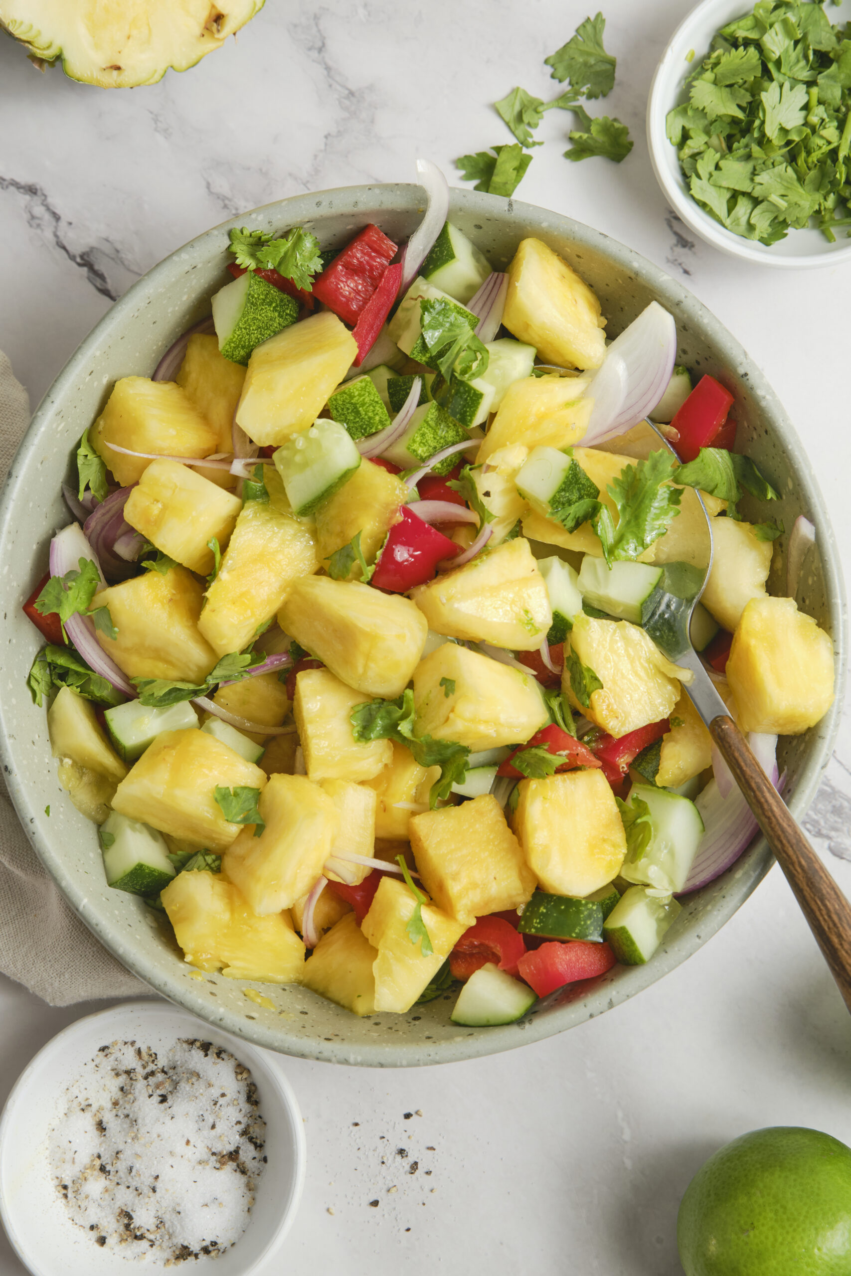 Pineapple Salad - foodfaithfitness