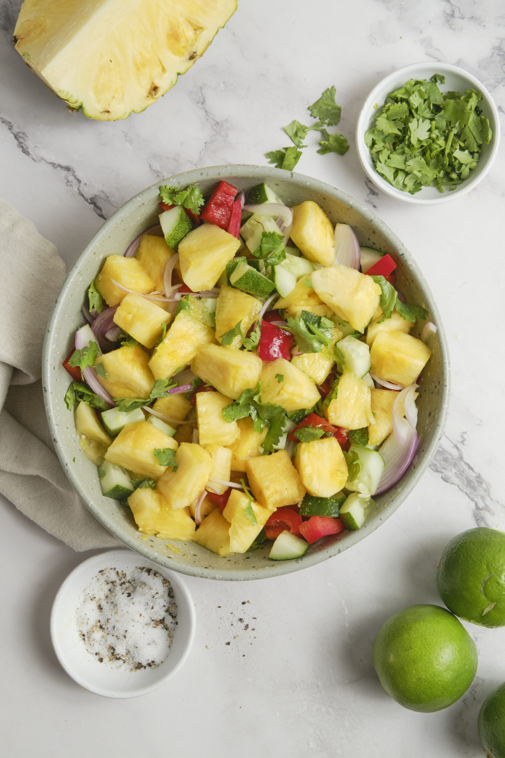 Pineapple Salad - foodfaithfitness