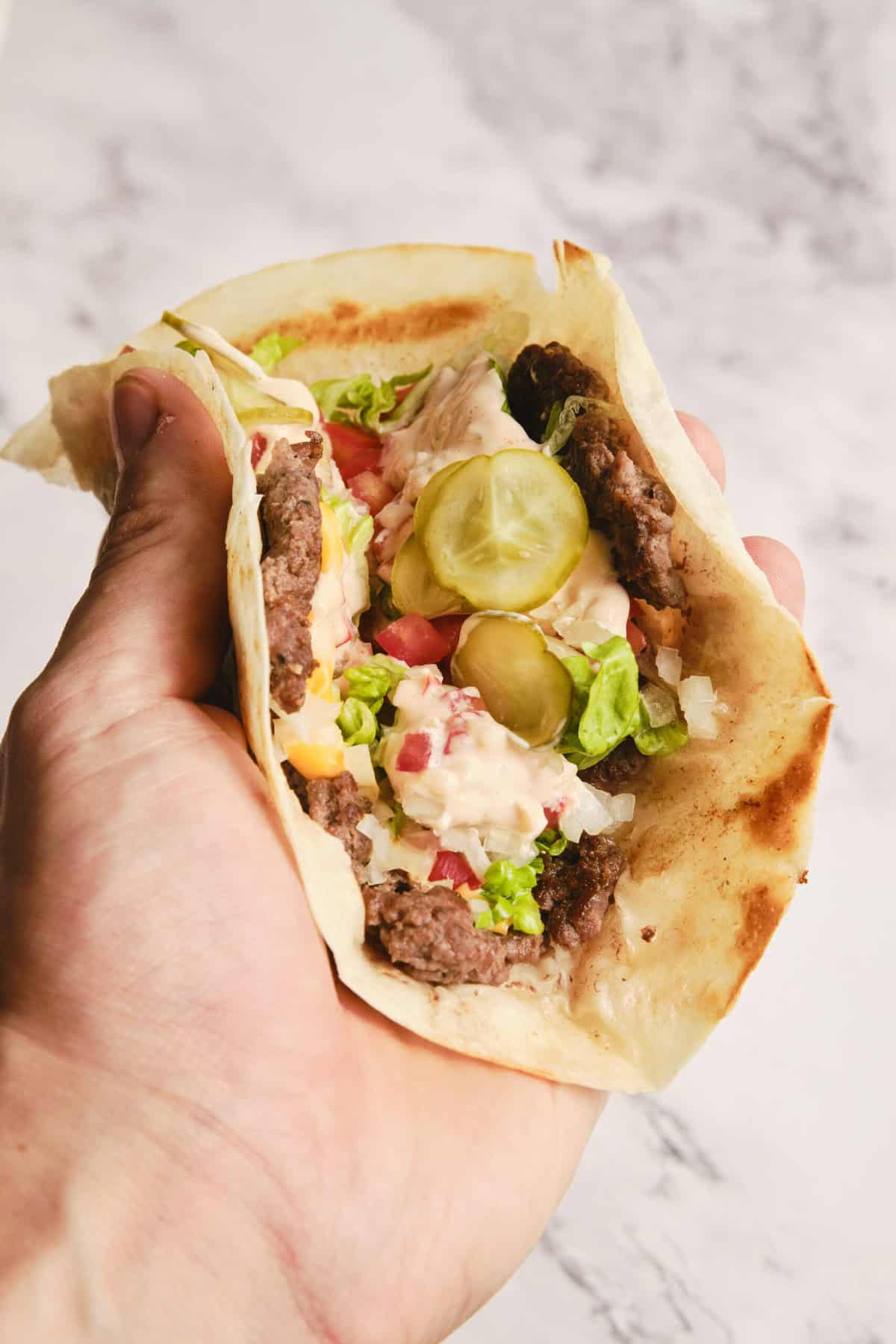 SMASH BURGER TACOS - FOODFAITHFITTNESS