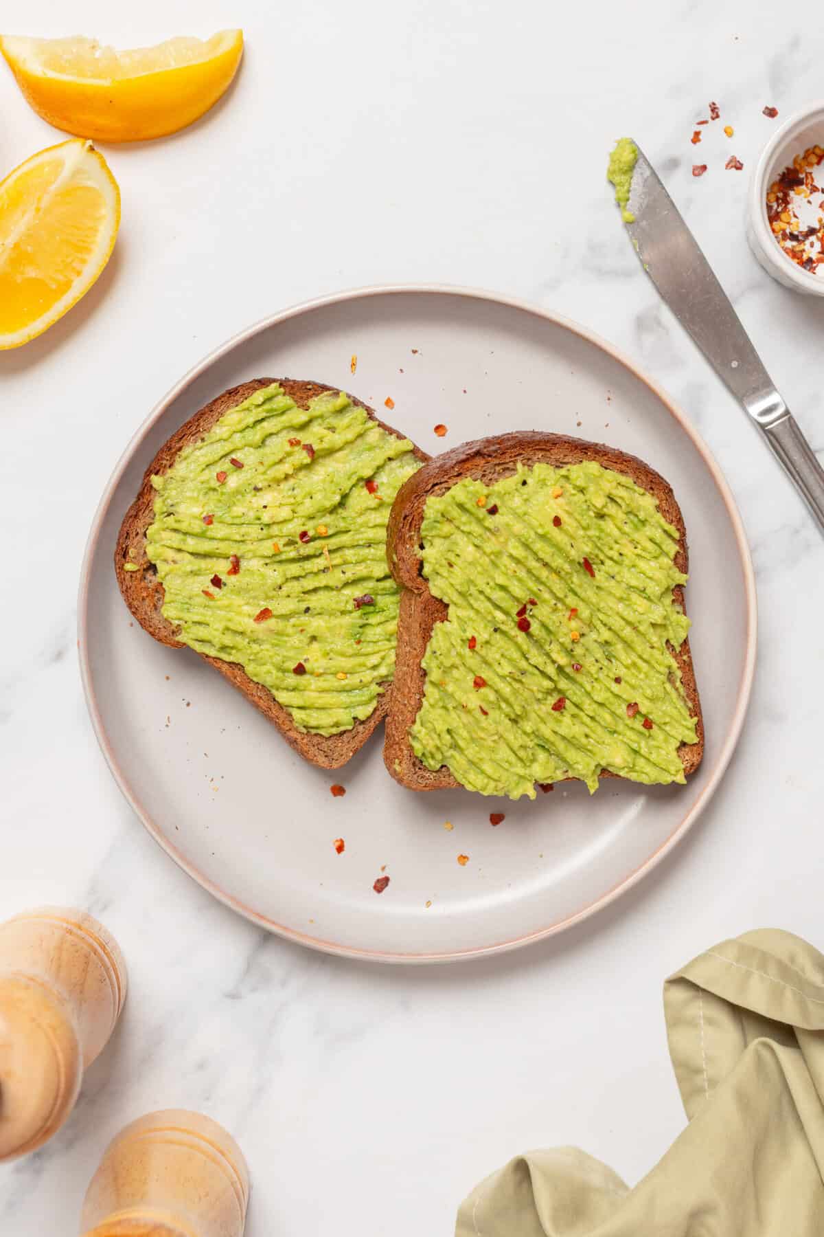 Vegan Avocado Toast - foodfaithfitness