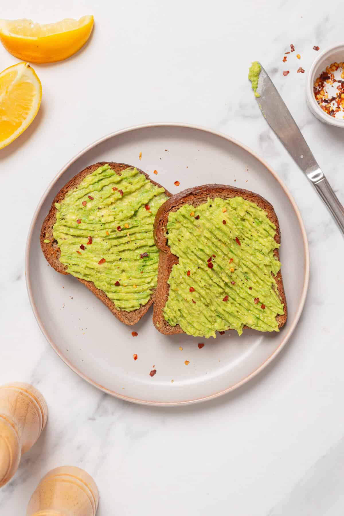 Vegan Avocado Toast - foodfaithfitness