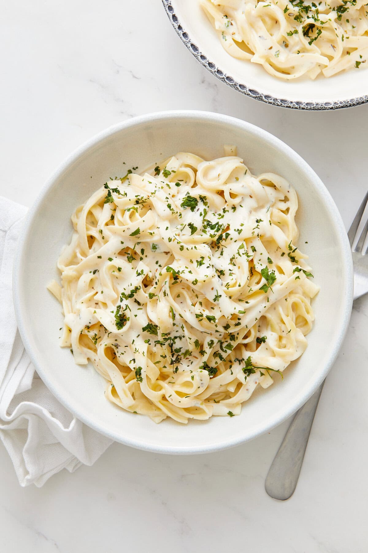 Creamy cheese Pasta sauce - foodfaithfittness