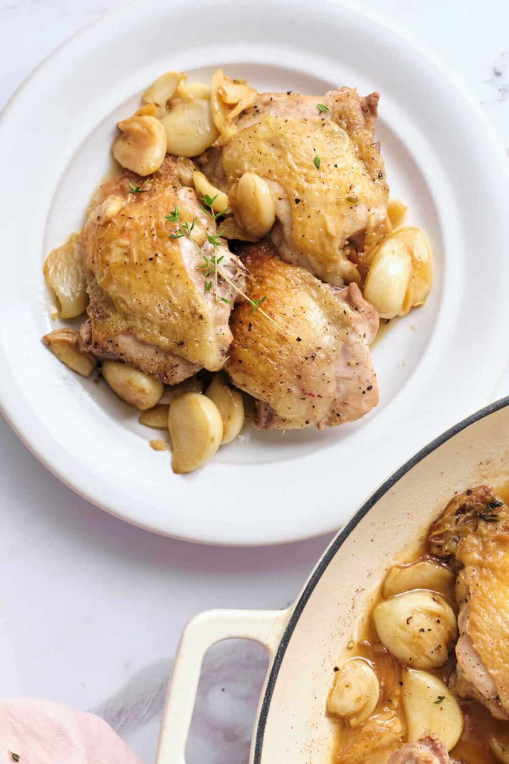 Chicken With 40 Cloves Of Garlic - Food Faith Fitness
