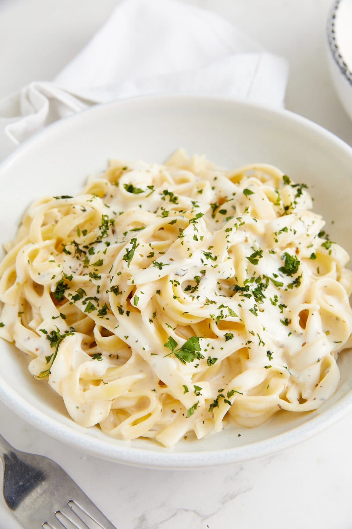 Creamy cheese Pasta sauce - foodfaithfittness