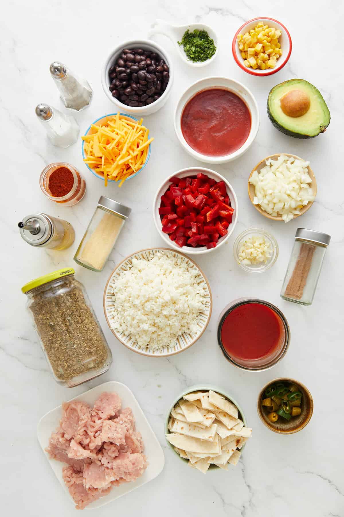 Ground Turkey Enchilada Skillet - foodfaithfitness