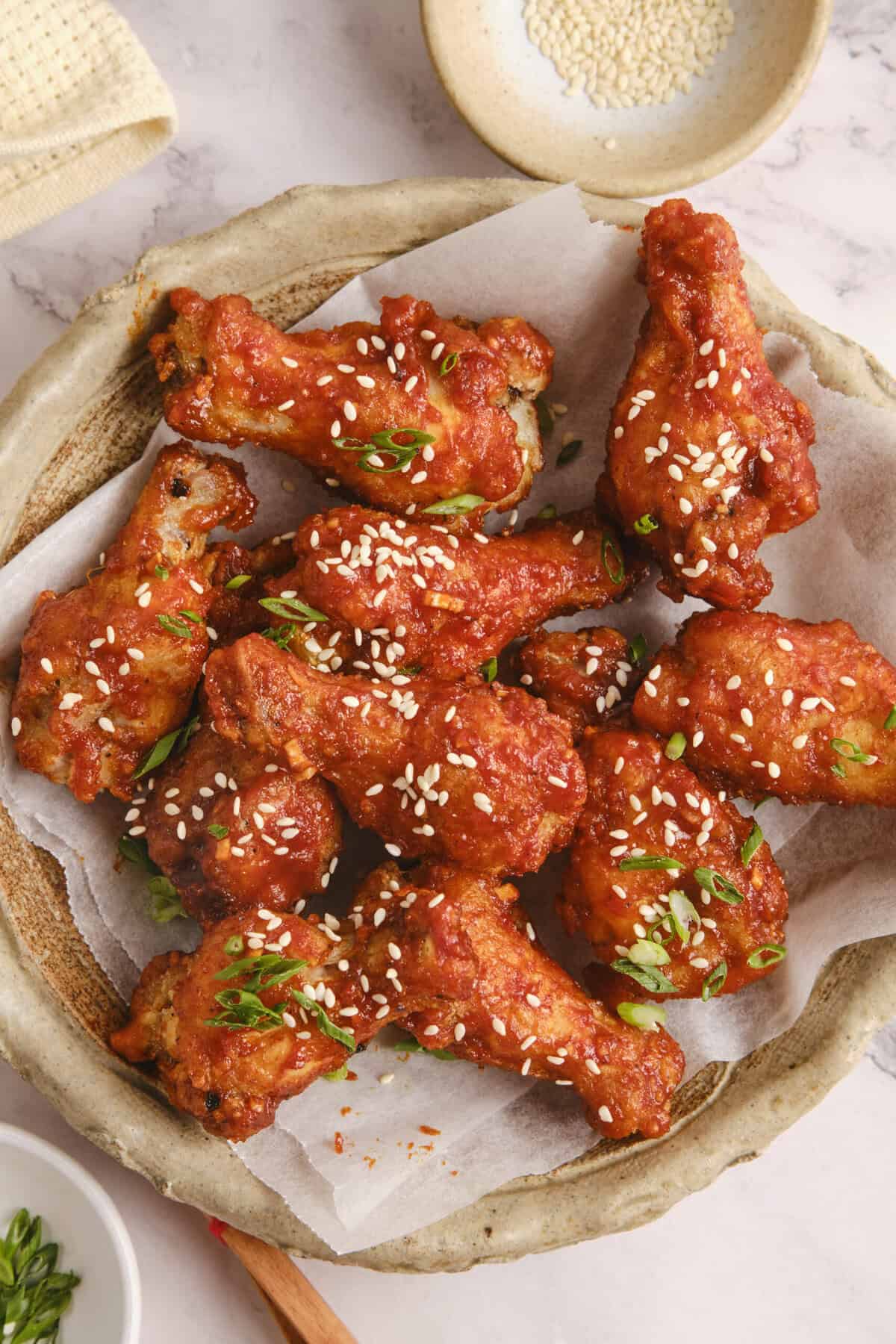 Korean fried chicken - foodfaithfittness