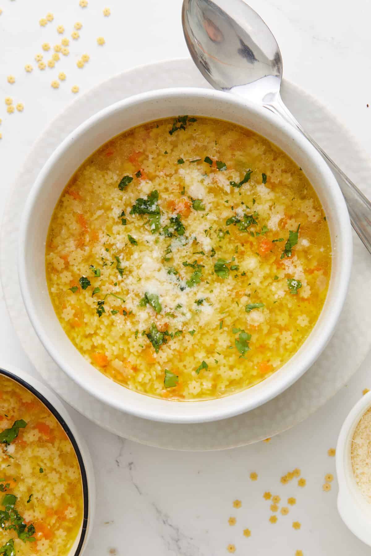 Pastina Soup - foodfaithfitness