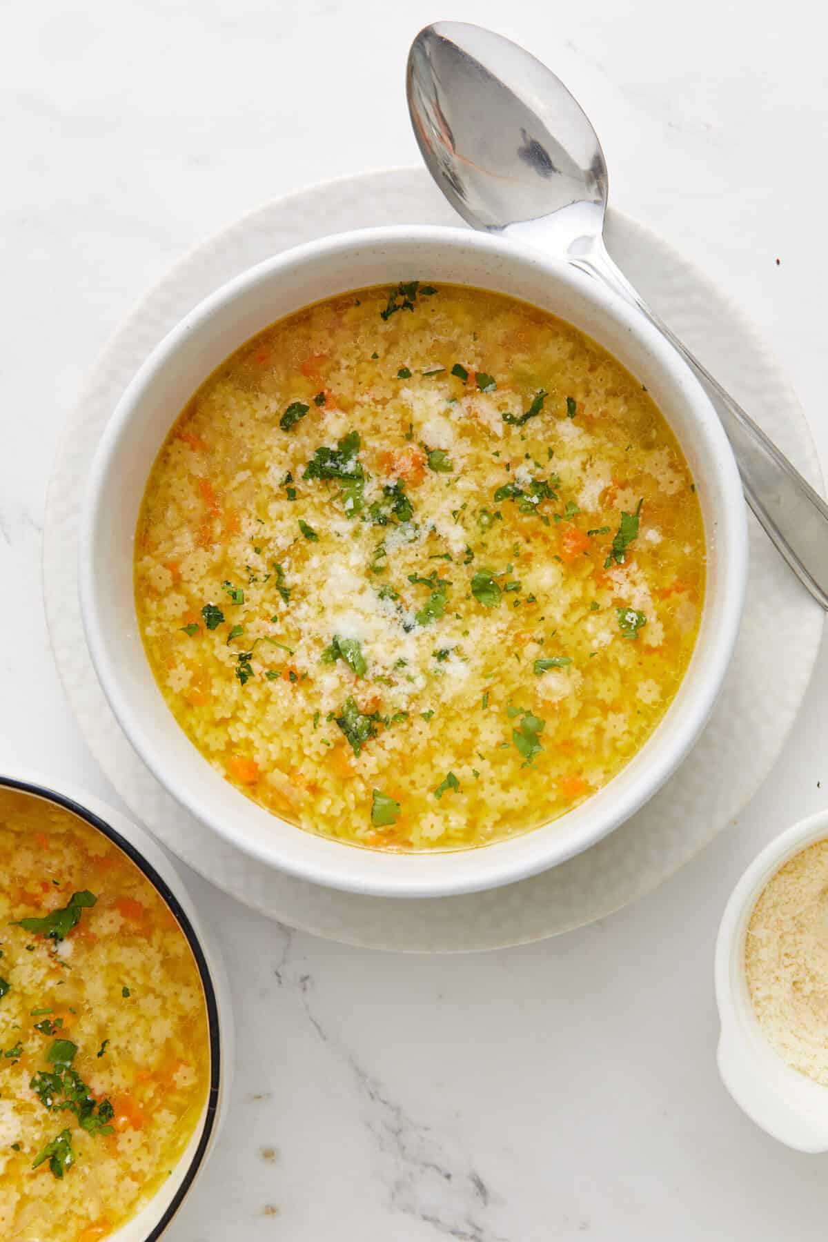 Pastina Soup - foodfaithfitness