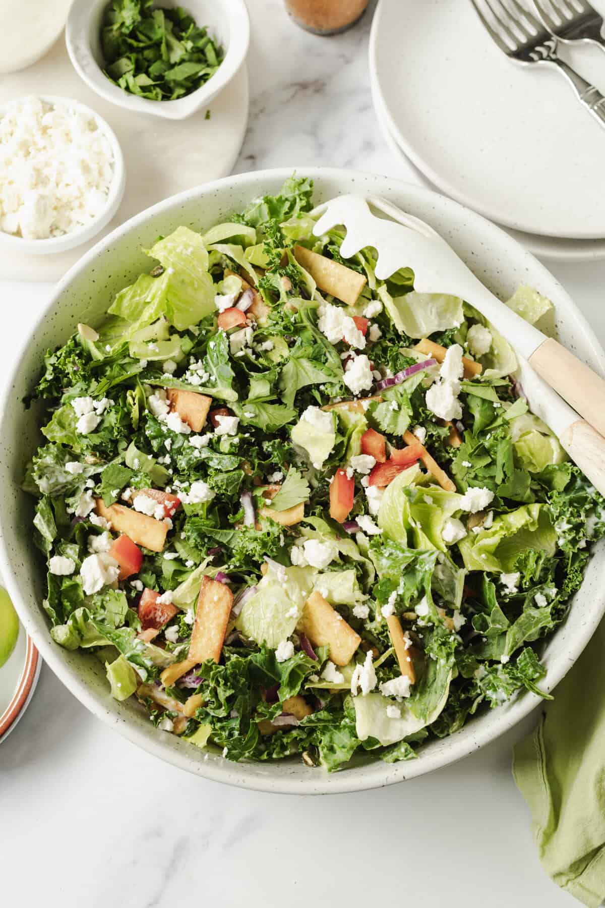 Mexican Caesar Salad - foodfaithfitness
