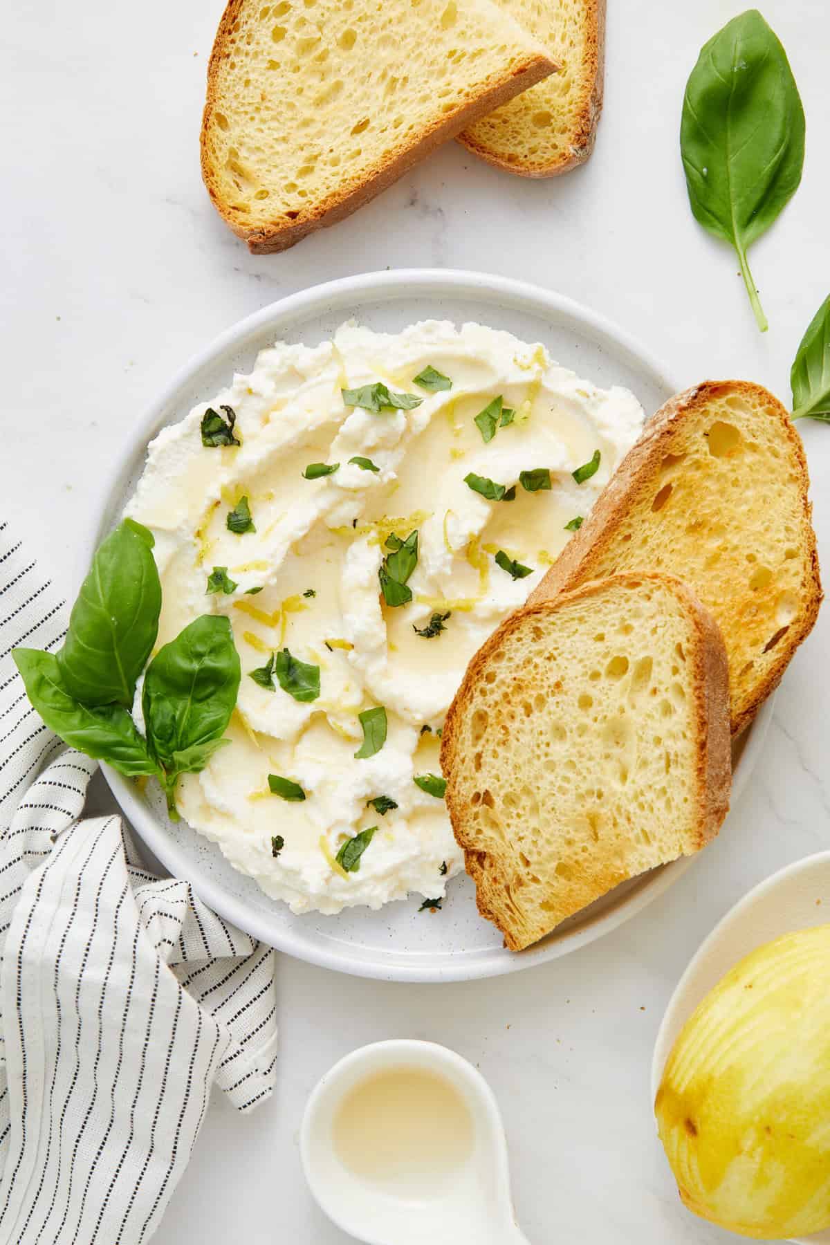 Whipped Ricotta - foodfaithfitness