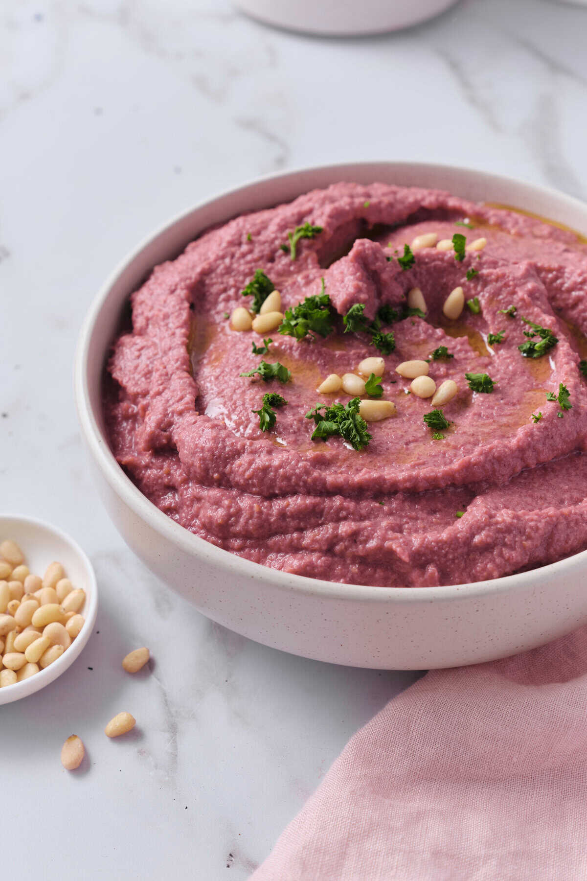 Beet Hummus Recipe - foodfaithfitness