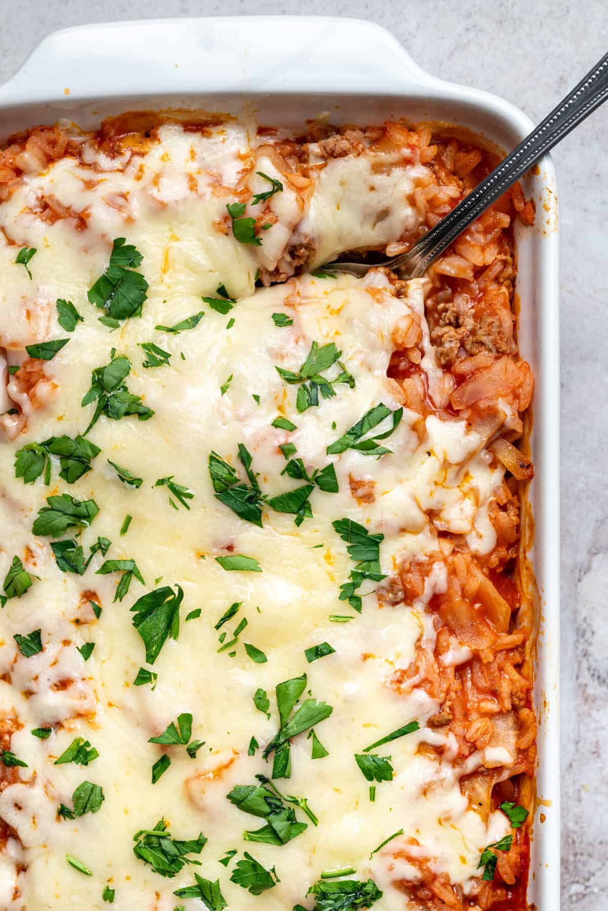 Cabbage Roll Casserole - foodfaithfitness