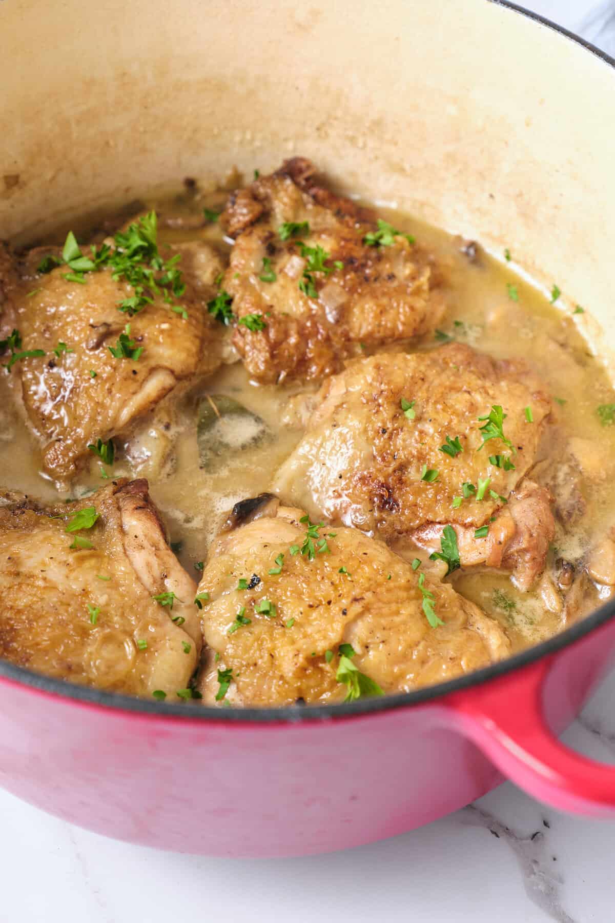 Chicken Fricassee - foodfaithfitness