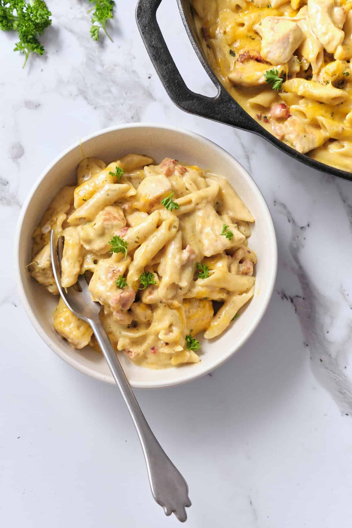 Crack Chicken Penne - foodfaithfitness