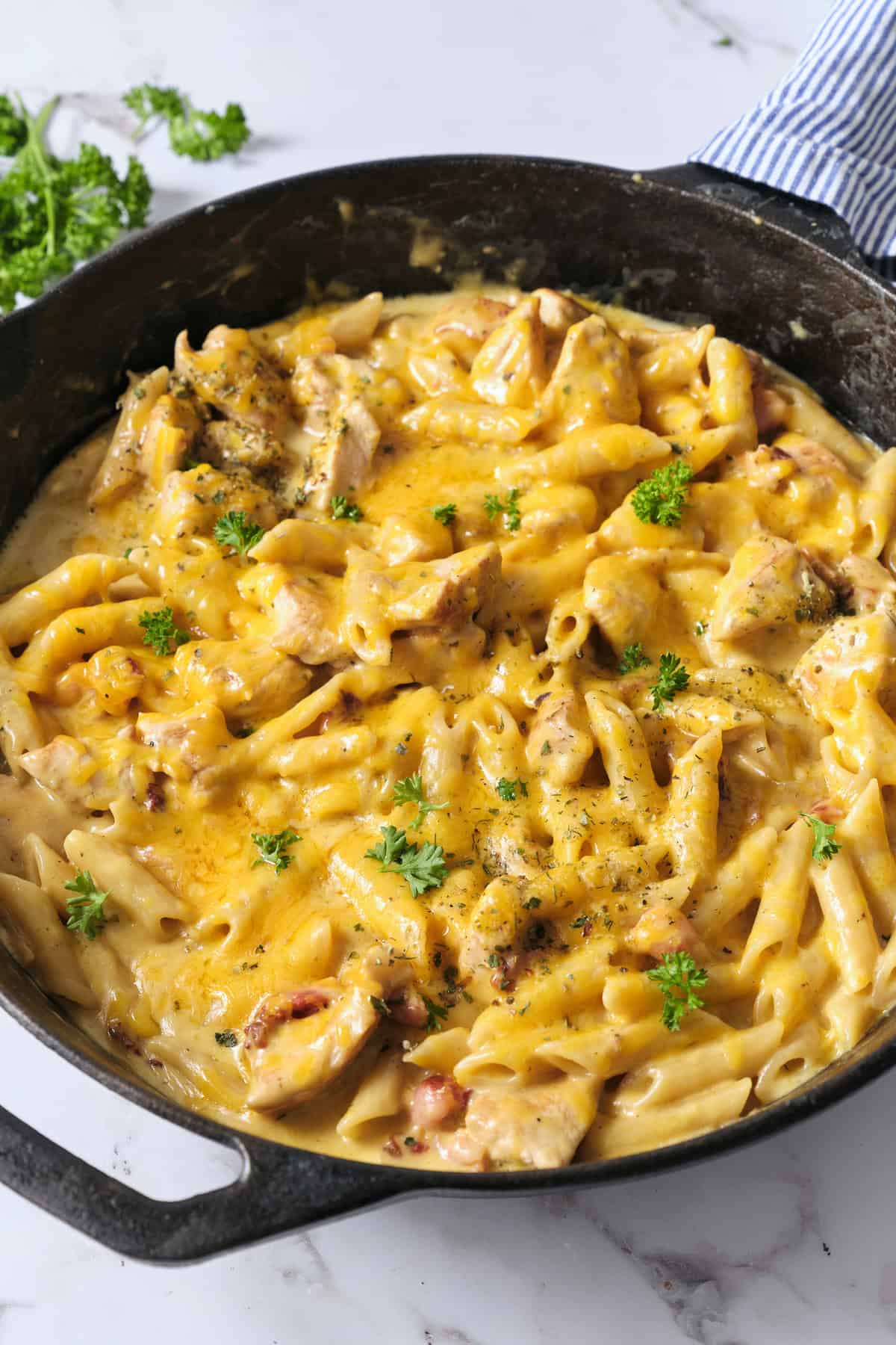 Crack Chicken Penne - foodfaithfitness