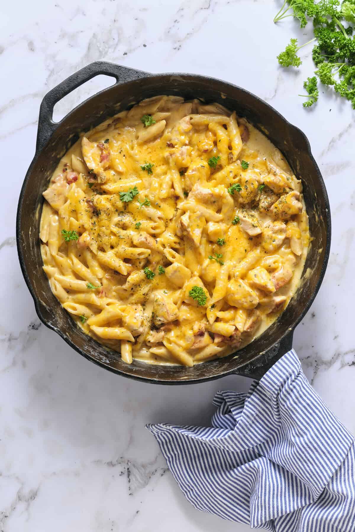 Crack Chicken Penne - foodfaithfitness