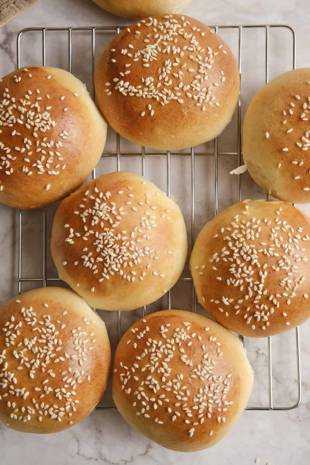 Hamburger Bun Recipe - foodfaithfitness