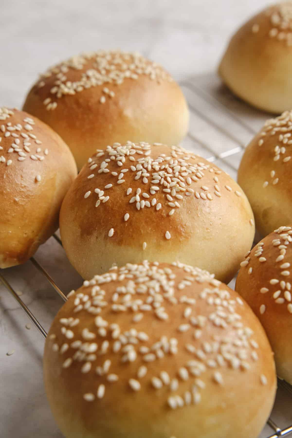 Hamburger Bun Recipe - foodfaithfitness