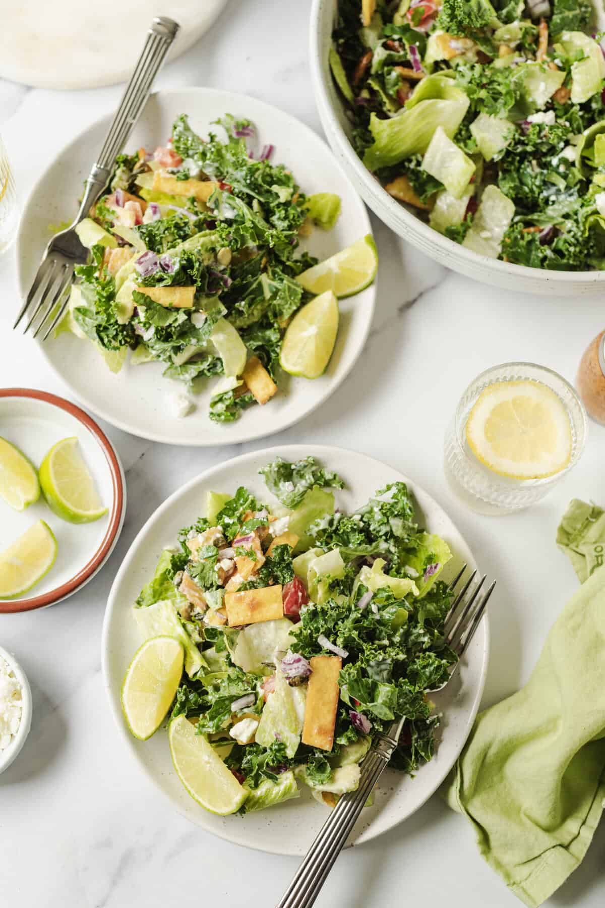 Mexican Caesar Salad - foodfaithfitness
