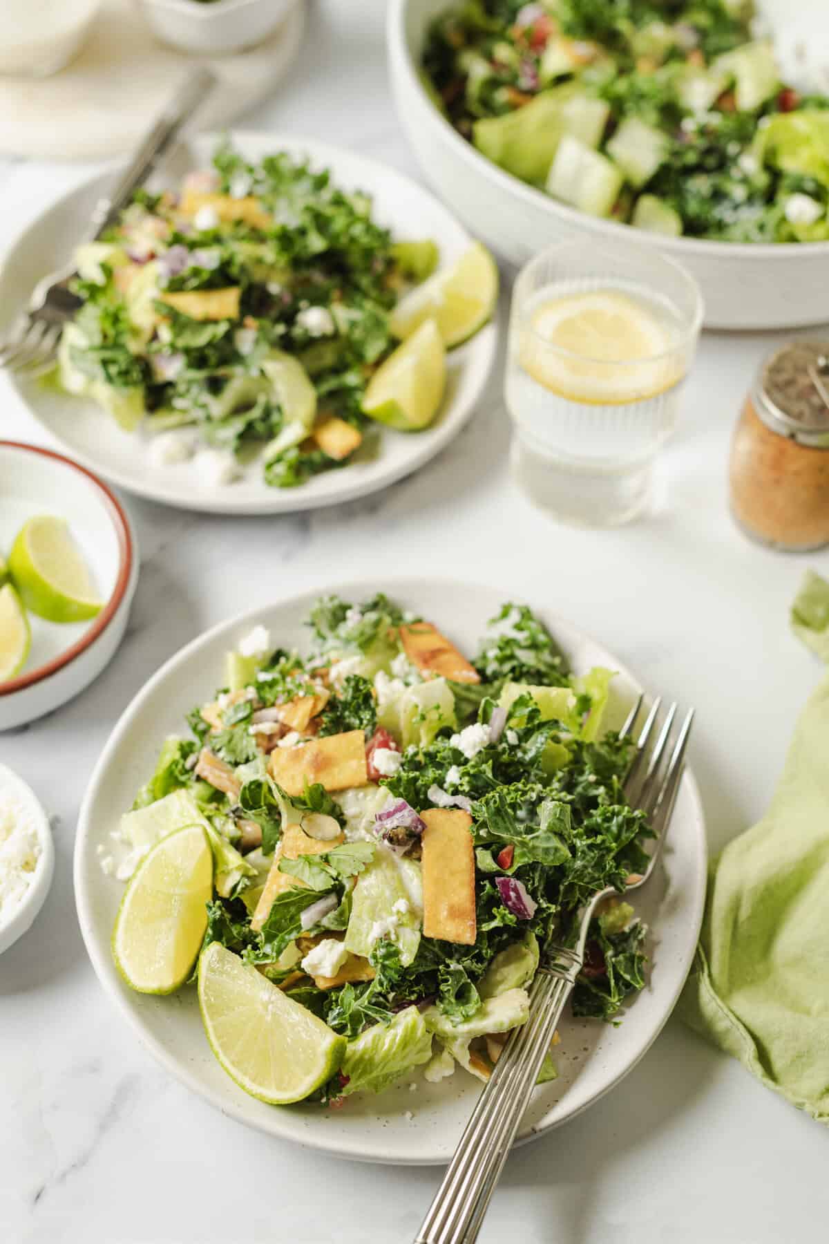 Mexican Caesar Salad - foodfaithfitness