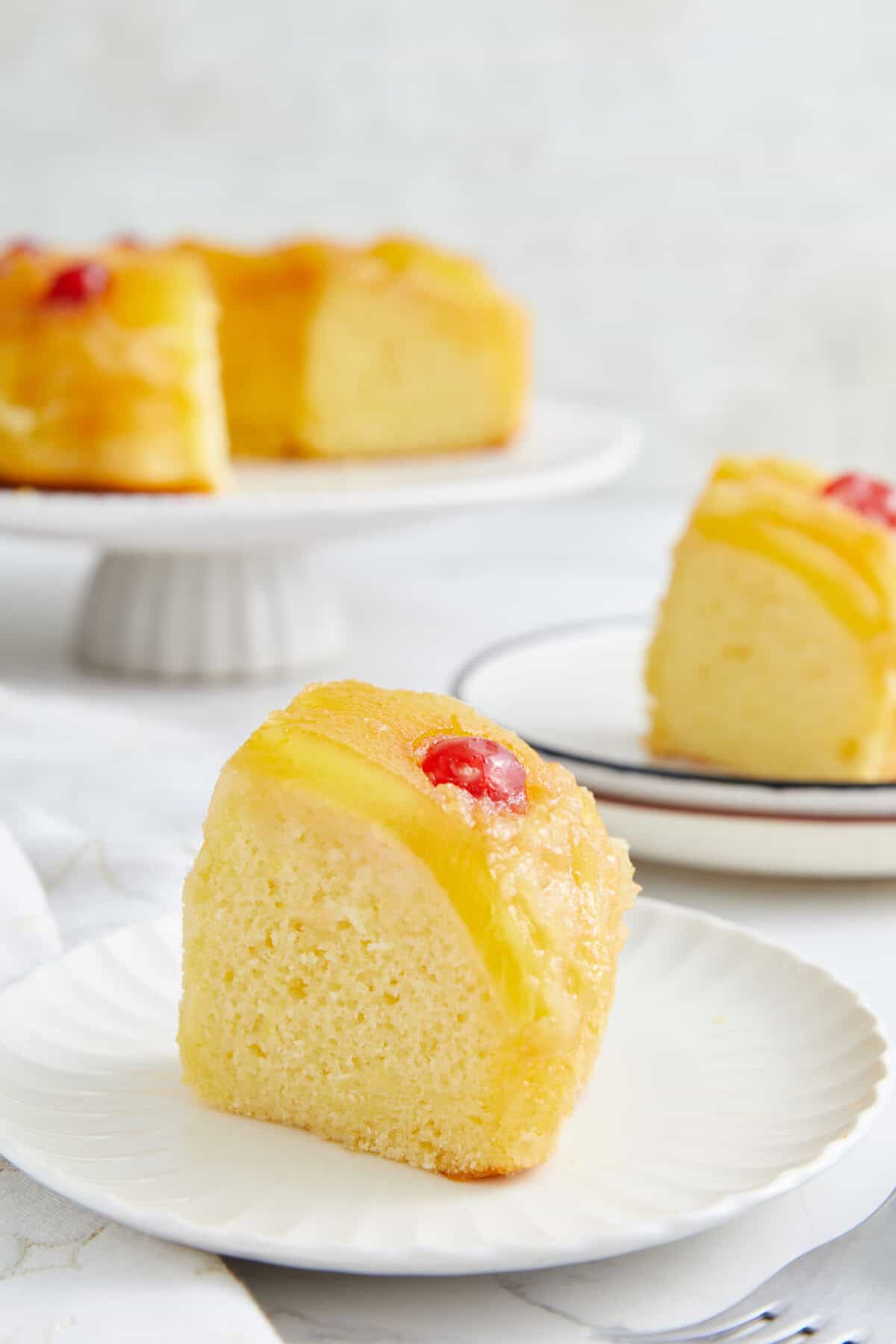 Pineapple Upside-Down Bundt Cake - foodfaithfitness